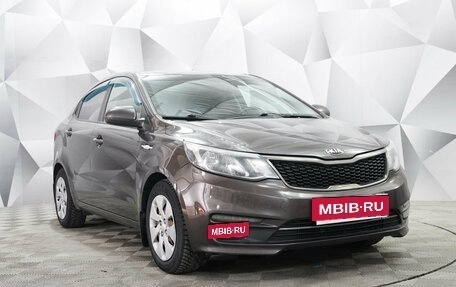 KIA Rio III рестайлинг, 2016 год, 1 099 000 рублей, 4 фотография