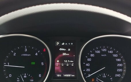 Hyundai Santa Fe III рестайлинг, 2017 год, 2 500 000 рублей, 25 фотография