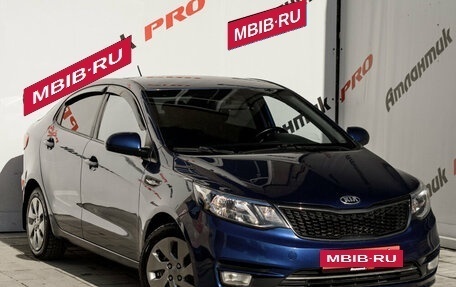 KIA Rio III рестайлинг, 2016 год, 970 000 рублей, 3 фотография