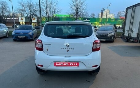 Renault Sandero II рестайлинг, 2015 год, 600 000 рублей, 6 фотография