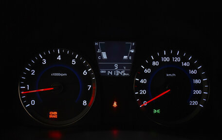 Hyundai Solaris II рестайлинг, 2013 год, 649 000 рублей, 19 фотография