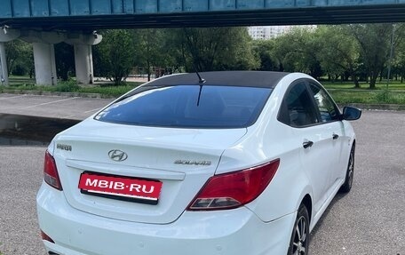 Hyundai Solaris II рестайлинг, 2014 год, 1 150 000 рублей, 26 фотография