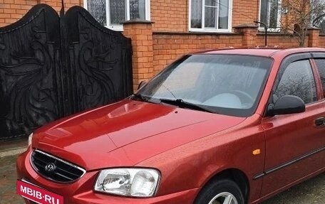 Hyundai Accent II, 2005 год, 605 000 рублей, 6 фотография