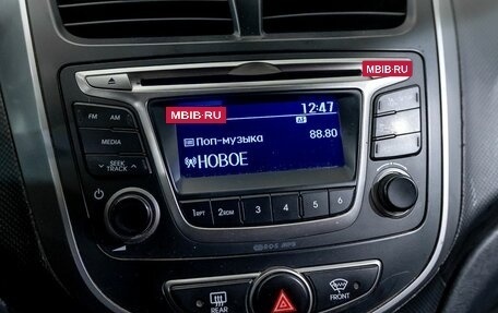 Hyundai Solaris II рестайлинг, 2015 год, 895 000 рублей, 24 фотография