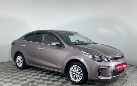 KIA Rio IV, 2018 год, 1 581 000 рублей, 3 фотография