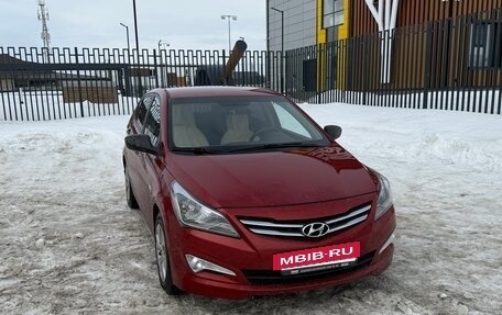 Hyundai Solaris II рестайлинг, 2015 год, 1 150 000 рублей, 3 фотография