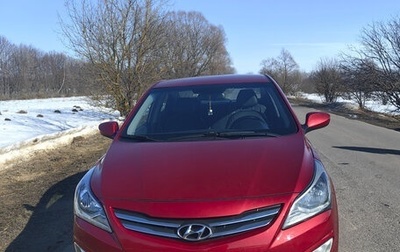 Hyundai Solaris II рестайлинг, 2014 год, 820 000 рублей, 1 фотография