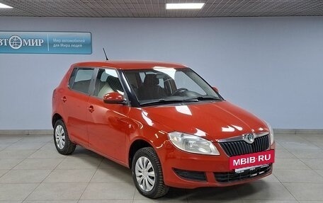Skoda Fabia II, 2013 год, 580 000 рублей, 3 фотография