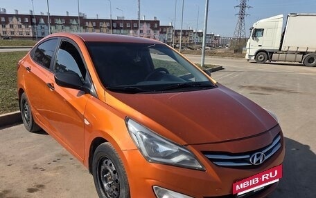 Hyundai Solaris II рестайлинг, 2014 год, 750 000 рублей, 19 фотография