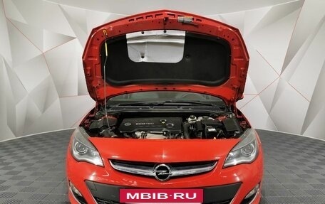 Opel Astra J, 2015 год, 1 195 000 рублей, 11 фотография