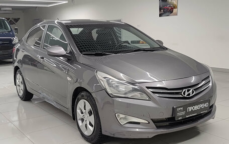 Hyundai Solaris II рестайлинг, 2014 год, 877 000 рублей, 3 фотография