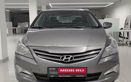 Hyundai Solaris II рестайлинг, 2014 год, 877 000 рублей, 2 фотография