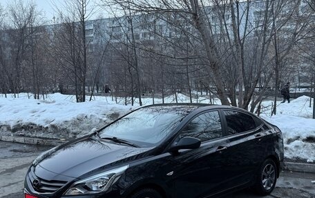 Hyundai Solaris II рестайлинг, 2014 год, 1 100 000 рублей, 1 фотография