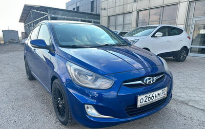 Hyundai Solaris II рестайлинг, 2011 год, 830 000 рублей, 1 фотография