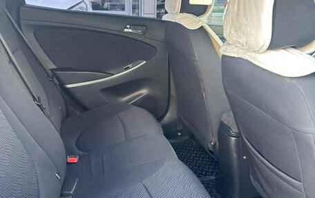 Hyundai Solaris II рестайлинг, 2011 год, 830 000 рублей, 13 фотография