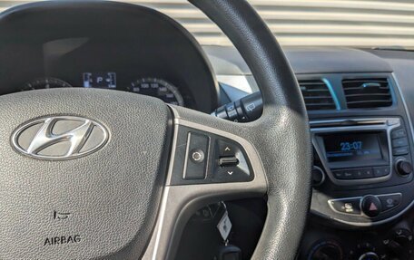 Hyundai Solaris II рестайлинг, 2014 год, 1 145 000 рублей, 27 фотография