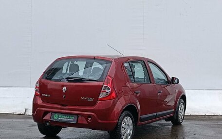 Renault Sandero I, 2012 год, 520 000 рублей, 5 фотография