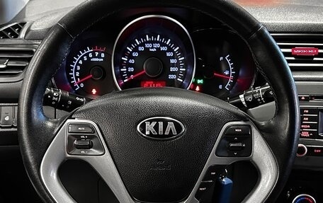 KIA Rio III рестайлинг, 2016 год, 1 100 000 рублей, 24 фотография