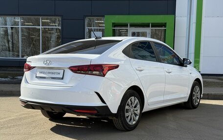 Hyundai Solaris II рестайлинг, 2021 год, 1 750 000 рублей, 5 фотография