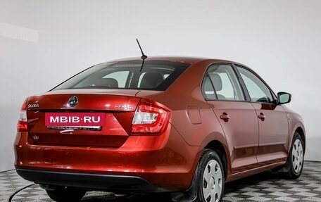 Skoda Rapid I, 2016 год, 939 000 рублей, 5 фотография