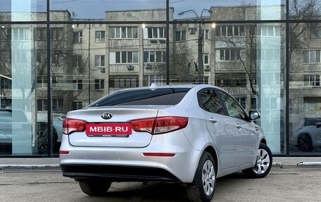 KIA Rio III рестайлинг, 2017 год, 1 214 000 рублей, 5 фотография