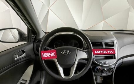 Hyundai Solaris II рестайлинг, 2014 год, 993 000 рублей, 19 фотография