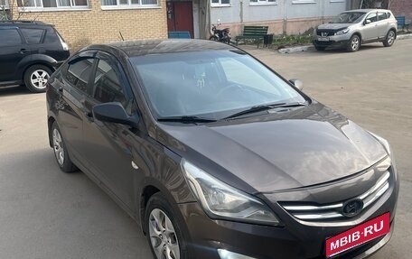 Hyundai Solaris II рестайлинг, 2014 год, 850 000 рублей, 1 фотография