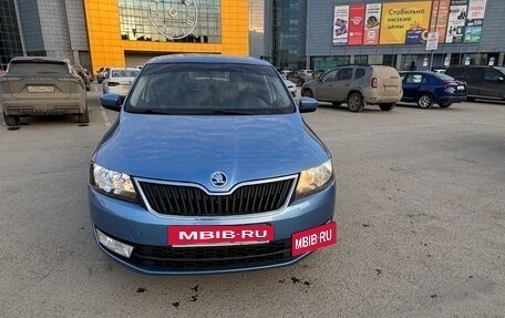 Skoda Rapid I, 2015 год, 695 000 рублей, 2 фотография