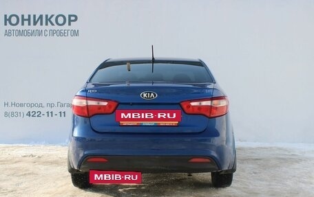 KIA Rio III рестайлинг, 2013 год, 529 000 рублей, 5 фотография