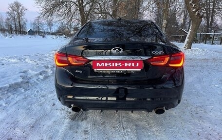 Infiniti Q50 I рестайлинг, 2017 год, 2 550 000 рублей, 3 фотография