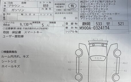 Toyota Tank I, 2019 год, 1 130 000 рублей, 23 фотография