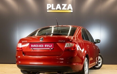 Skoda Rapid I, 2014 год, 1 099 000 рублей, 4 фотография