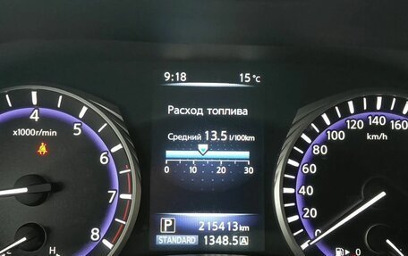 Infiniti Q50 I рестайлинг, 2014 год, 1 585 000 рублей, 12 фотография