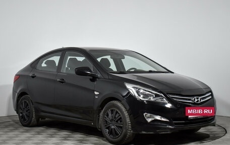 Hyundai Solaris II рестайлинг, 2016 год, 849 000 рублей, 3 фотография