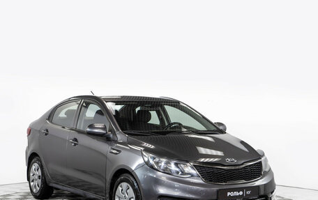 KIA Rio III рестайлинг, 2016 год, 998 000 рублей, 2 фотография