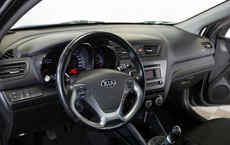 KIA Rio III рестайлинг, 2016 год, 998 000 рублей, 10 фотография