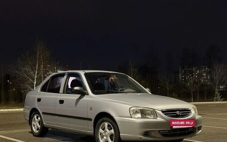 Hyundai Accent II, 2007 год, 490 000 рублей, 10 фотография