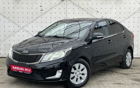 KIA Rio III рестайлинг, 2012 год, 999 000 рублей, 1 фотография