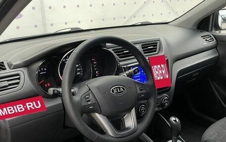 KIA Rio III рестайлинг, 2012 год, 999 000 рублей, 15 фотография