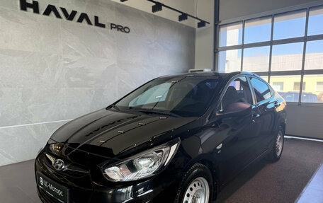 Hyundai Solaris II рестайлинг, 2012 год, 765 000 рублей, 1 фотография