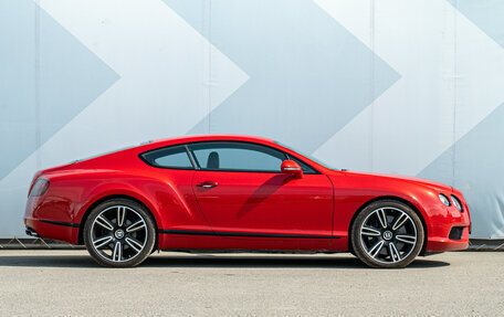 Bentley Continental GT II рестайлинг, 2013 год, 4 880 000 рублей, 4 фотография