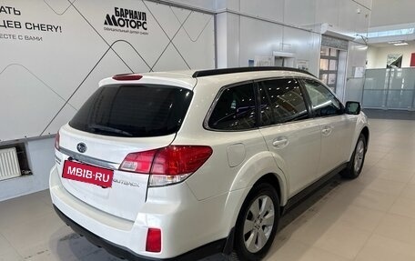 Subaru Outback IV рестайлинг, 2011 год, 1 404 093 рублей, 6 фотография