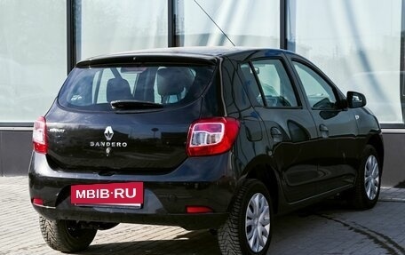 Renault Sandero II рестайлинг, 2015 год, 825 000 рублей, 5 фотография