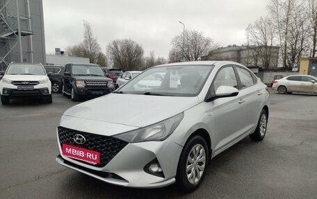 Hyundai Solaris II рестайлинг, 2021 год, 1 299 000 рублей, 1 фотография