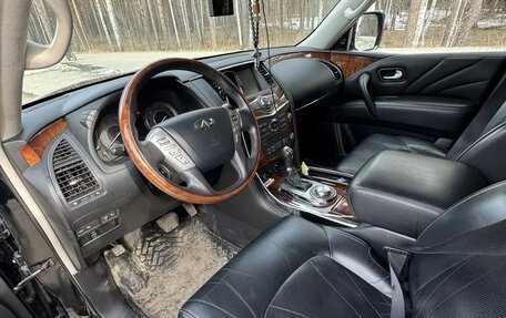 Infiniti QX80 I рестайлинг, 2017 год, 3 450 000 рублей, 11 фотография