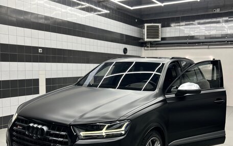 Audi SQ7, 2018 год, 9 100 000 рублей, 29 фотография