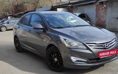 Hyundai Solaris II рестайлинг, 2015 год, 1 150 000 рублей, 3 фотография
