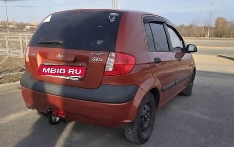 Hyundai Getz I рестайлинг, 2007 год, 410 000 рублей, 6 фотография
