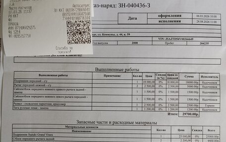 Suzuki Grand Vitara, 2008 год, 625 000 рублей, 20 фотография