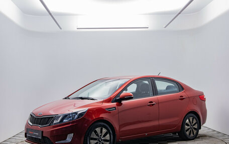 KIA Rio III рестайлинг, 2012 год, 823 000 рублей, 1 фотография